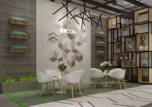 鹰牌2086展厅图